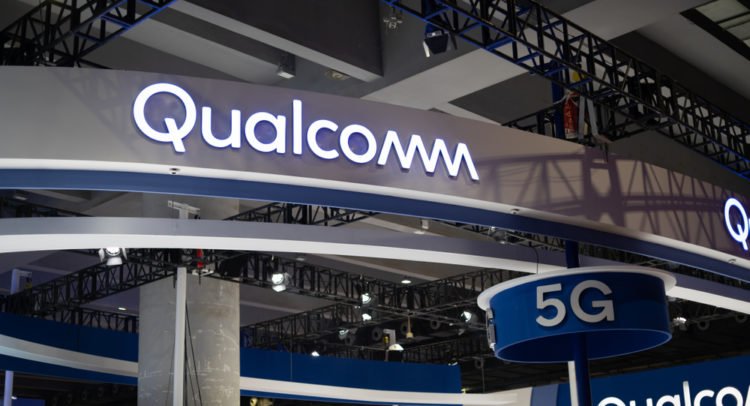 Guangzhou,,China,-,September,14:,2018:,Qualcomm's,Main,Booth,At